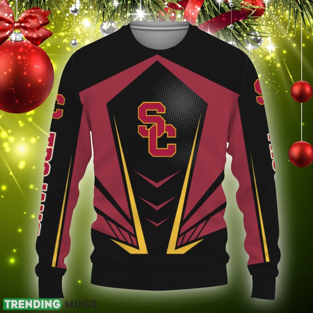 USC Trojans Sports American Football Ugly Christmas Sweater AOP Gift Holidays - USC Trojans Sports American Football-3D Sweatshirt_3 USC Trojans Sports American Football Ugly Christmas Sweater AOP Gift Holidays - USC Trojans Sports American Football-3D Sweatshirt_3