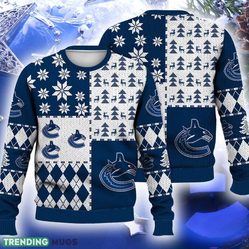 Vancouver Canucks Ugly Christmas Sweater Ice Hockey NHL Fans Gift For Men And Women - Vancouver Canucks Ugly Christmas Sweater Ice Hockey NHL Fans Gift For Men And Women Vancouver Canucks Ugly Christmas Sweater Ice Hockey NHL Fans Gift For Men And Women - Vancouver Canucks Ugly Christmas Sweater Ice Hockey NHL Fans Gift For Men And Women
