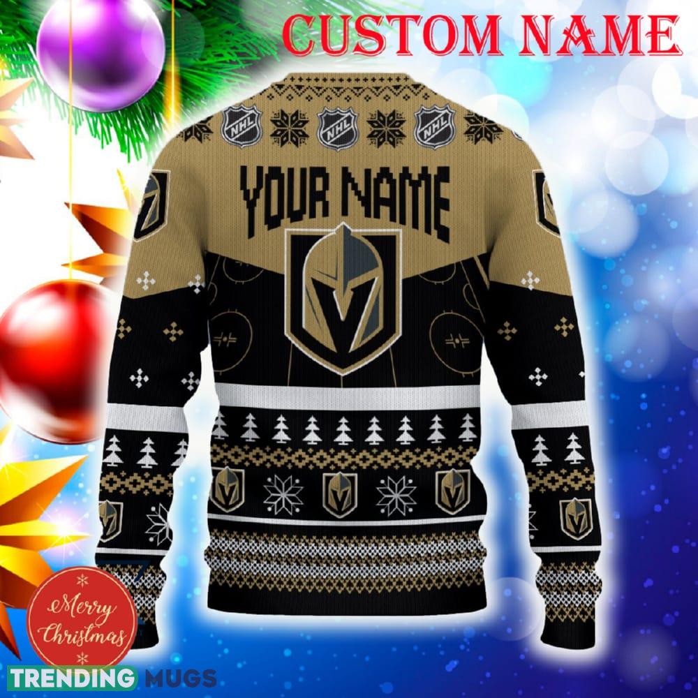 Vegas Golden Knights Custom Name 3D Sweater Funny Gift For Men And Women Fans Christmas 3D Sweater Vegas Golden Knights Custom Name 3D Sweater Funny Gift For Men And Women Fans Christmas 3D Sweater