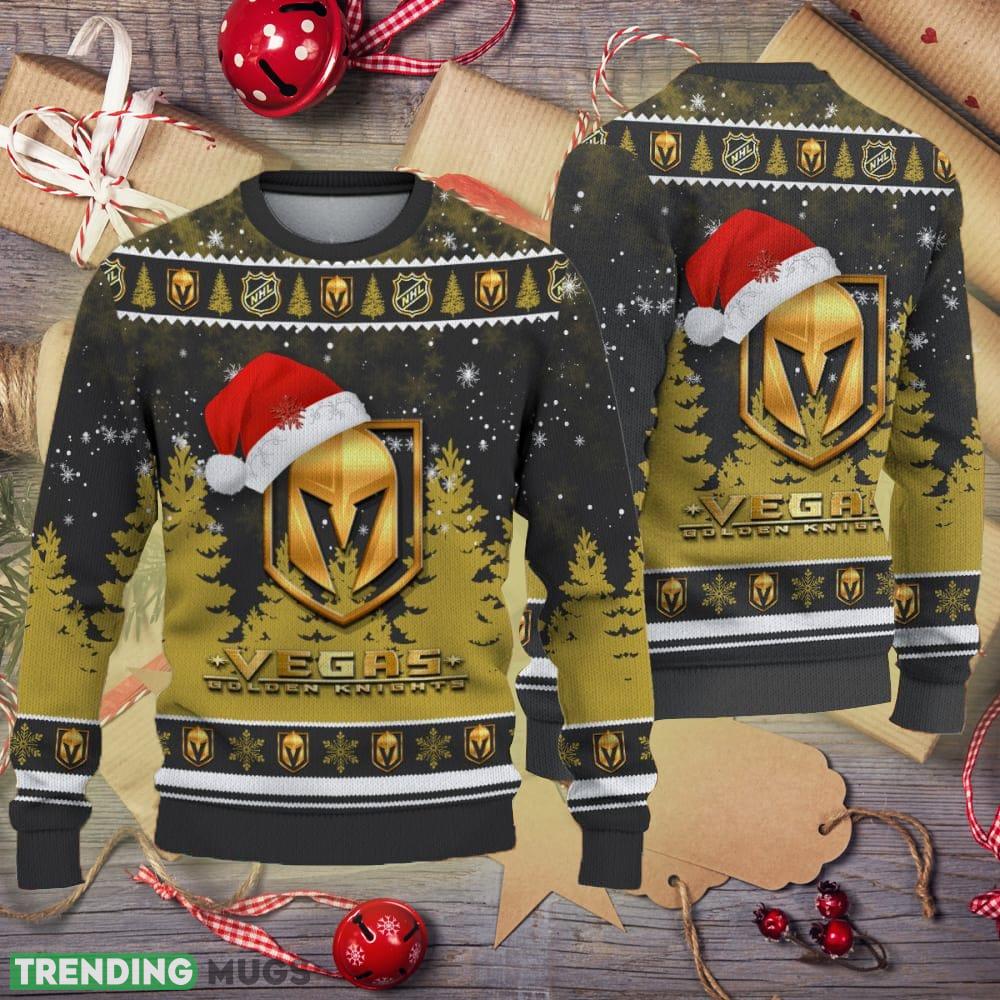 Vegas Golden Knights Logo Golden Fans Santa Hat Tree Ugly Christmas Sweater - Vegas Golden Knights Logo Golden Fans Santa Hat Tree Ugly Christmas Sweater Vegas Golden Knights Logo Golden Fans Santa Hat Tree Ugly Christmas Sweater - Vegas Golden Knights Logo Golden Fans Santa Hat Tree Ugly Christmas Sweater