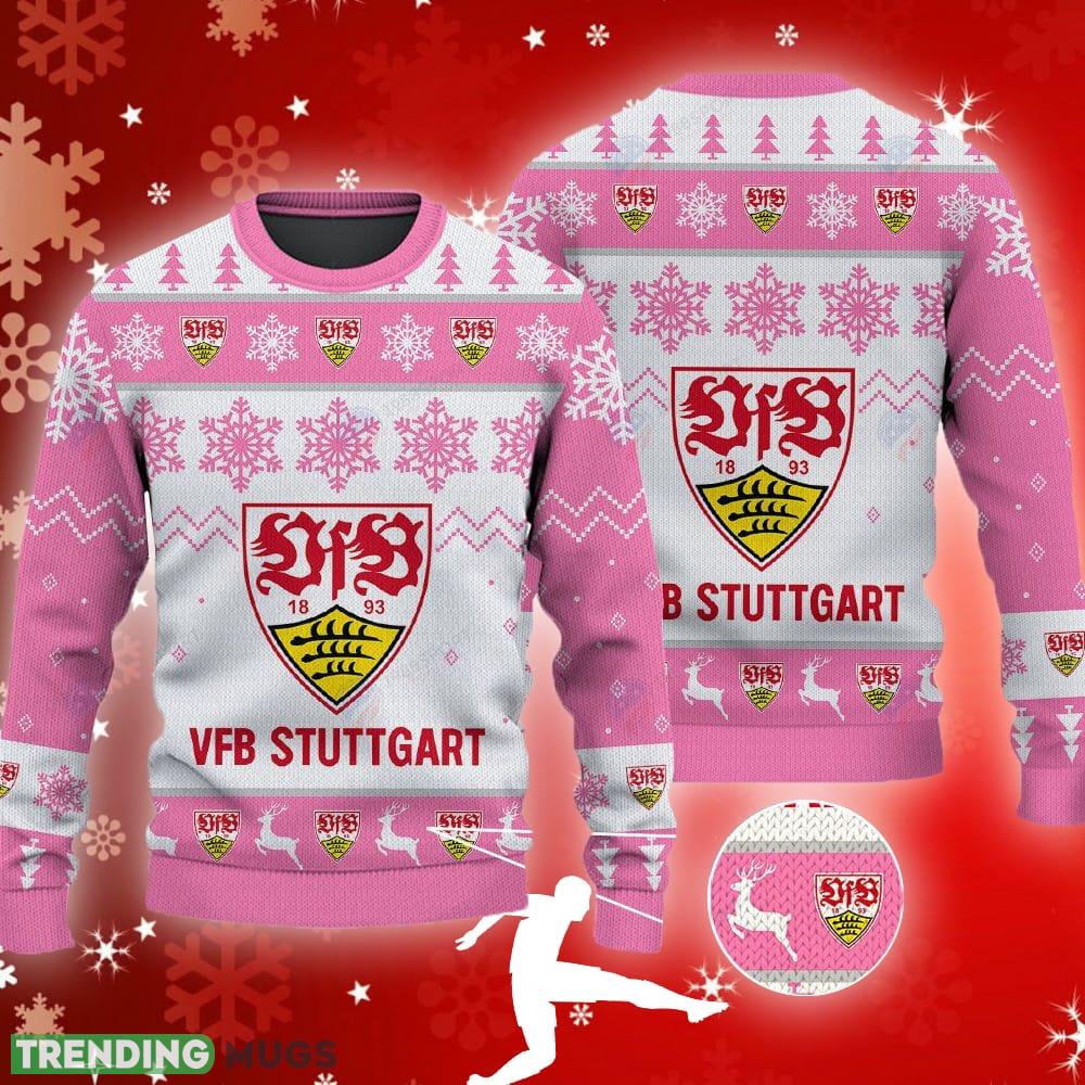 Vfb Stuttgart Big Logo Ugly Christmas Tree Pink Sweater Gift For Christmas - Vfb Stuttgart Big Logo Ugly Snowflakes Reindeer Pink Sweater Gift For Christmas Vfb Stuttgart Big Logo Ugly Christmas Tree Pink Sweater Gift For Christmas - Vfb Stuttgart Big Logo Ugly Snowflakes Reindeer Pink Sweater Gift For Christmas