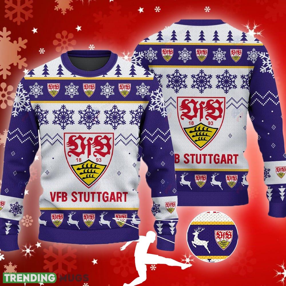 Vfb Stuttgart Big Logo Ugly Christmas Tree Purple Sweater For Men And Women - Vfb Stuttgart Big Logo Ugly Snowflakes Reindeer Purple Sweater For Men And Women Vfb Stuttgart Big Logo Ugly Christmas Tree Purple Sweater For Men And Women - Vfb Stuttgart Big Logo Ugly Snowflakes Reindeer Purple Sweater For Men And Women