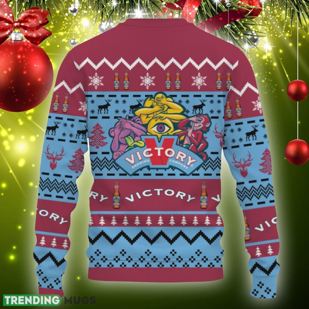 Victory Golden Monkey Beers Shirts Beer Vintage Logo Knitted Christmas 3D Sweater Gift Holidays 3D Sweater Victory Golden Monkey Beers Shirts Beer Vintage Logo Knitted Christmas 3D Sweater Gift Holidays 3D Sweater