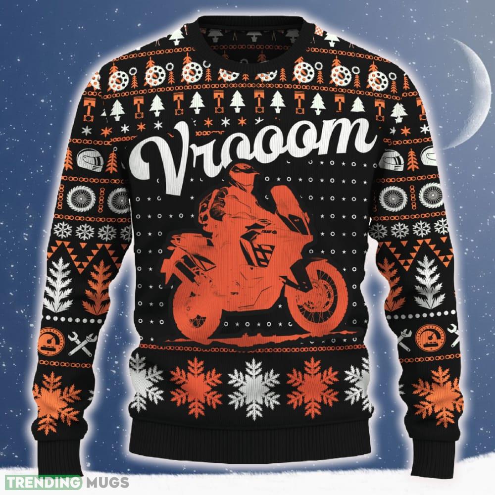 Vrooom 1290 Super Adventure Ugly Christmas Sweater 2023 Trending Motorcross Party For Fans Gift - Vrooom 1290 Super Adventure Ugly Christmas Sweater_ 1 Vrooom 1290 Super Adventure Ugly Christmas Sweater 2023 Trending Motorcross Party For Fans Gift - Vrooom 1290 Super Adventure Ugly Christmas Sweater_ 1