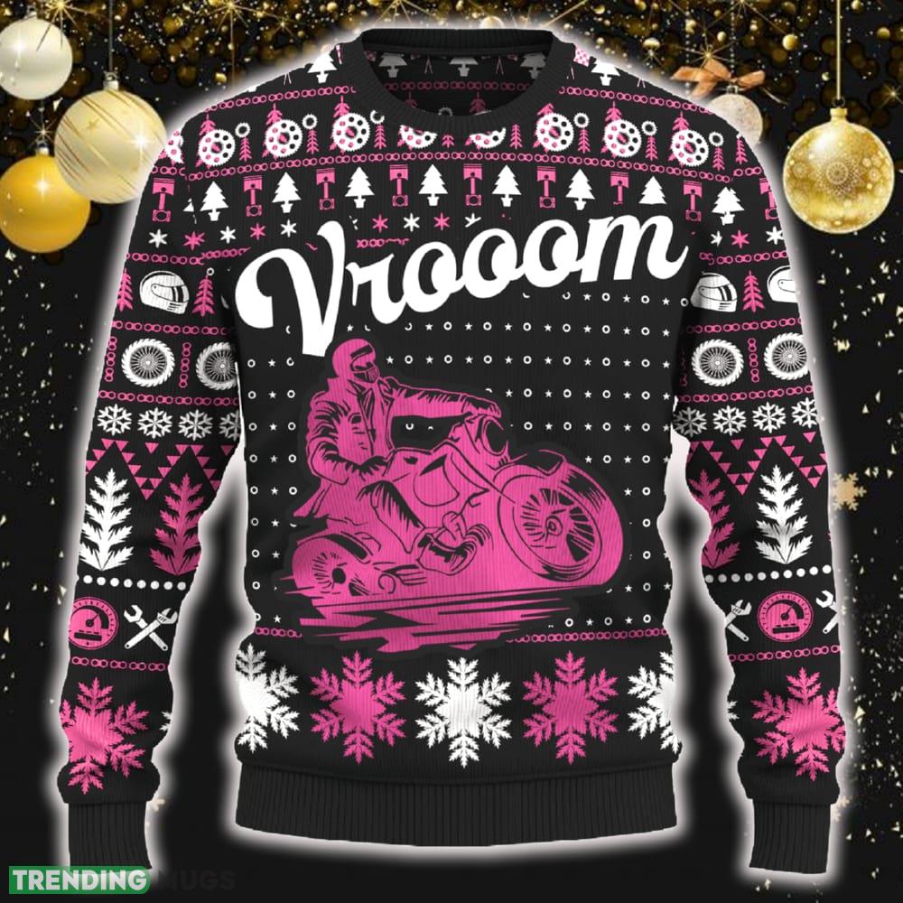 Vrooom Cruiser Motorcycle Ugly Christmas Sweater New Pattern Motorcross Holidays Gift Fans - Vrooom Cruiser Motorcycle Ugly Christmas Sweater_ 1 Vrooom Cruiser Motorcycle Ugly Christmas Sweater New Pattern Motorcross Holidays Gift Fans - Vrooom Cruiser Motorcycle Ugly Christmas Sweater_ 1