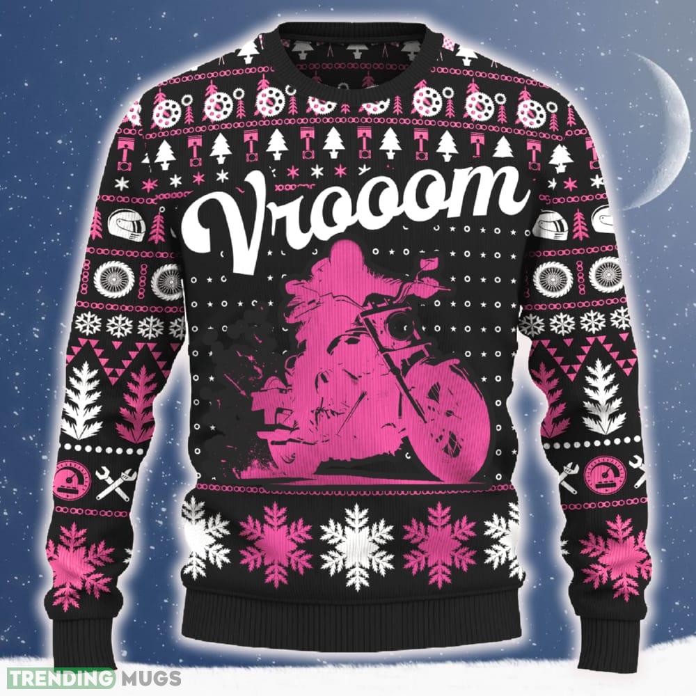 Vrooom Sportster S Cruiser Christmas Tree AOP Sweater Motorcross Special Gift For Men And Women - Vrooom Sportster S Cruiser Christmas Sweater_ 1 Vrooom Sportster S Cruiser Christmas Tree AOP Sweater Motorcross Special Gift For Men And Women - Vrooom Sportster S Cruiser Christmas Sweater_ 1