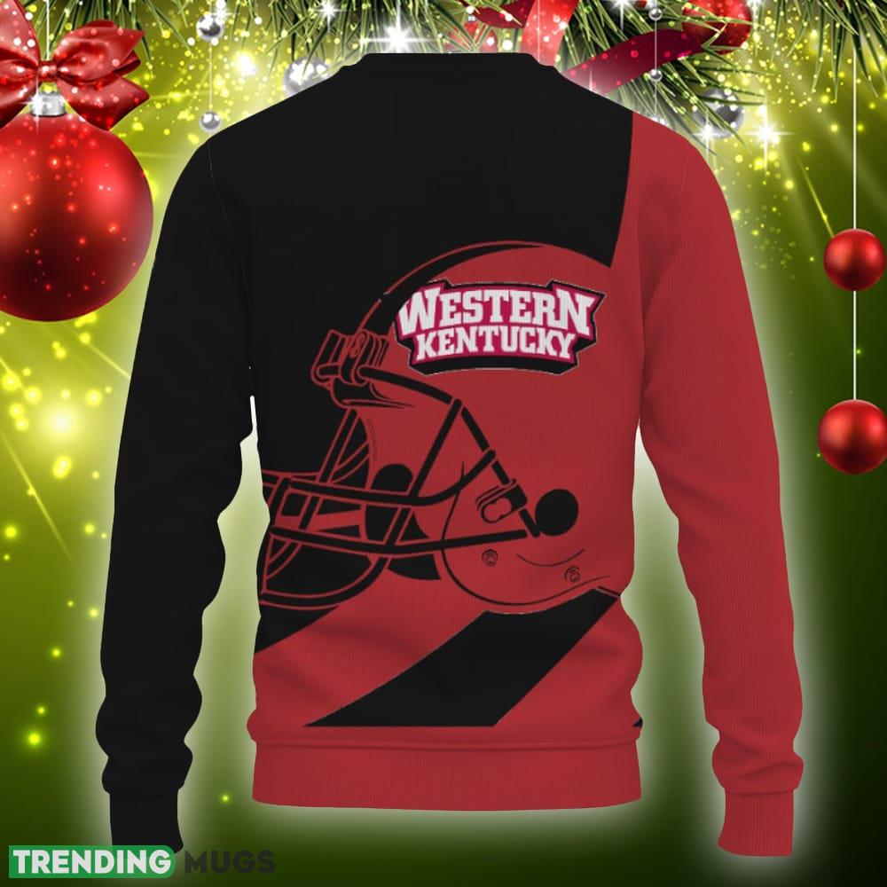 Western Kentucky Hilltoppers Go to Champion 2023 Ugly Xmas Sweater Gift Holidays 3D Sweater Western Kentucky Hilltoppers Go to Champion 2023 Ugly Xmas Sweater Gift Holidays 3D Sweater