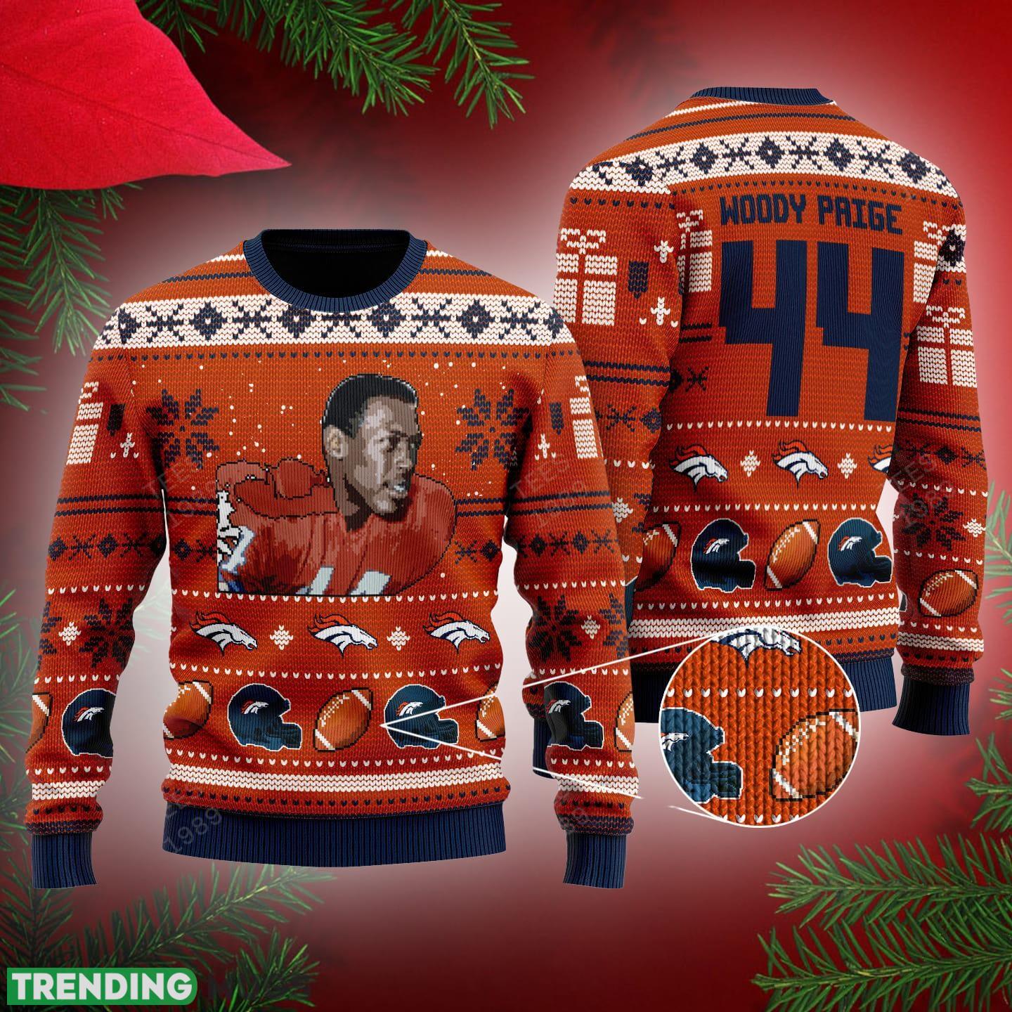 Woody Paige denver broncos NFL Ugly Xmas Sweater Gift Holidays - Woody Paige denver broncos NFL Ugly Xmas Sweater Gift Holidays Woody Paige denver broncos NFL Ugly Xmas Sweater Gift Holidays - Woody Paige denver broncos NFL Ugly Xmas Sweater Gift Holidays