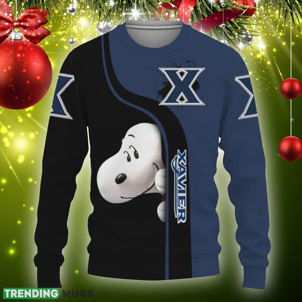 Xavier Musketeers Snoopy Sports Football Knitted Christmas Sweater Gift Holidays - Xavier Musketeers Snoopy Sports Football Hoodie Shirt-3D Sweatshirt_3 Xavier Musketeers Snoopy Sports Football Knitted Christmas Sweater Gift Holidays - Xavier Musketeers Snoopy Sports Football Hoodie Shirt-3D Sweatshirt_3