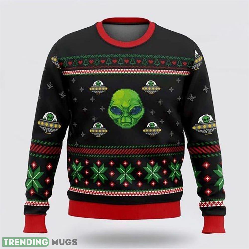 Xmas Alien With A UFO Ugly Sweater – Christmas Gifts For Frends - Xmas Alien With A UFO Ugly Sweater – Christmas Gifts For Frends_1 Xmas Alien With A UFO Ugly Sweater – Christmas Gifts For Frends - Xmas Alien With A UFO Ugly Sweater – Christmas Gifts For Frends_1