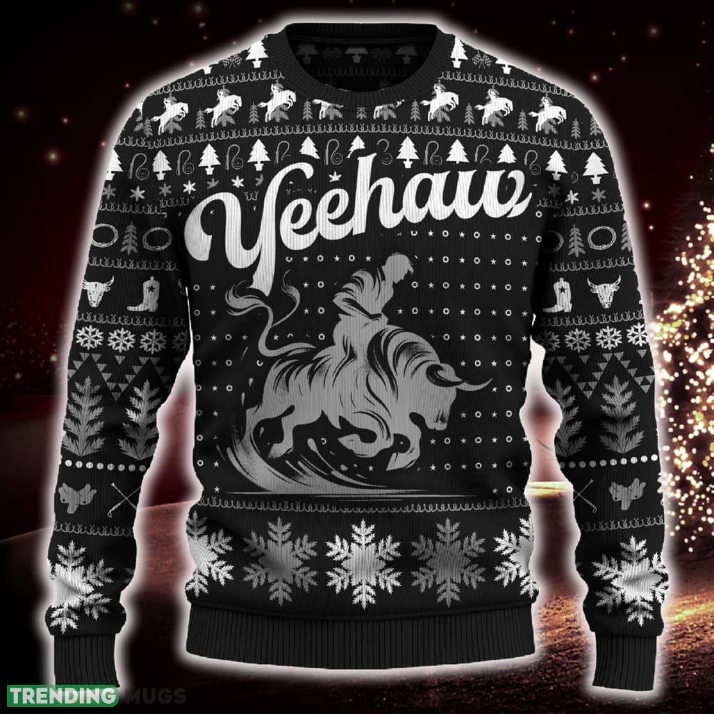 Yeehaw Bull Ringding Rodeo For Fans Ugly Christmas Sweater Gift Familys - Yeehaw Bull Ringding Rodeo Sweater_1 Yeehaw Bull Ringding Rodeo For Fans Ugly Christmas Sweater Gift Familys - Yeehaw Bull Ringding Rodeo Sweater_1