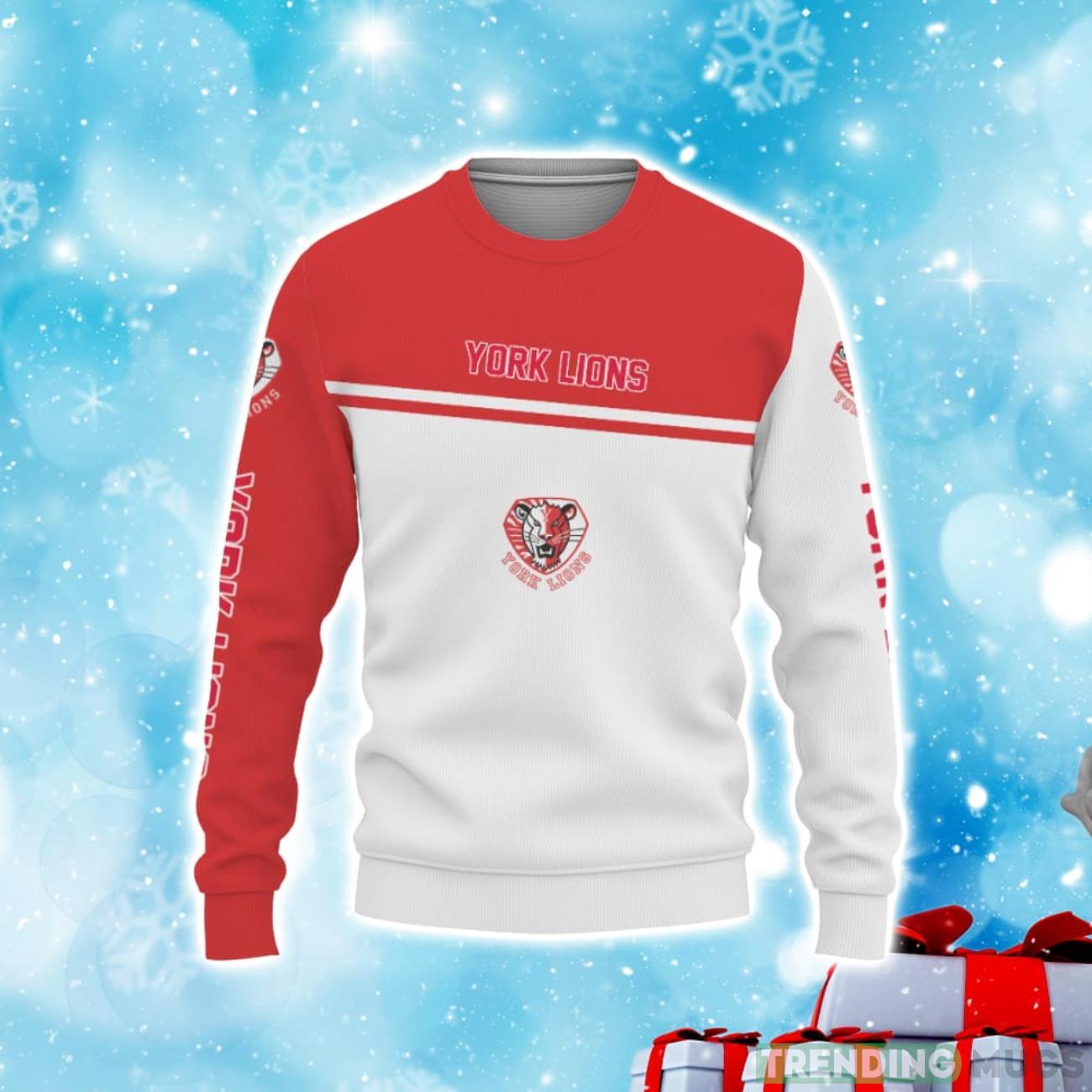 York Lions Basic Style Christmas Sweater Product Photo 1