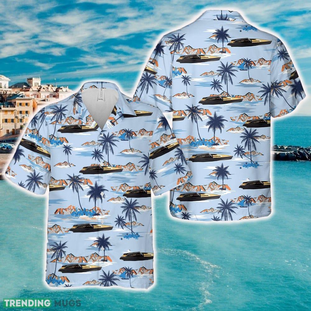 118 Wally Power Yatch Hawaiian Shirt - 118 Wally Power Yatch Hawaiian Shirt