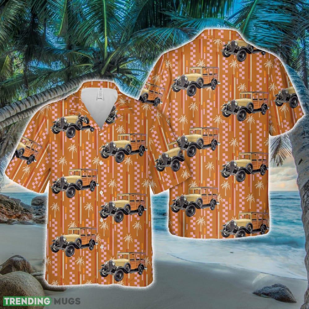 1930 Ford Model A Deluxe Station Wagon Hawaiian Shirt - 1930 Ford Model A Deluxe Station Wagon Hawaiian Shirt 1930 Ford Model A Deluxe Station Wagon Hawaiian Shirt - 1930 Ford Model A Deluxe Station Wagon Hawaiian Shirt