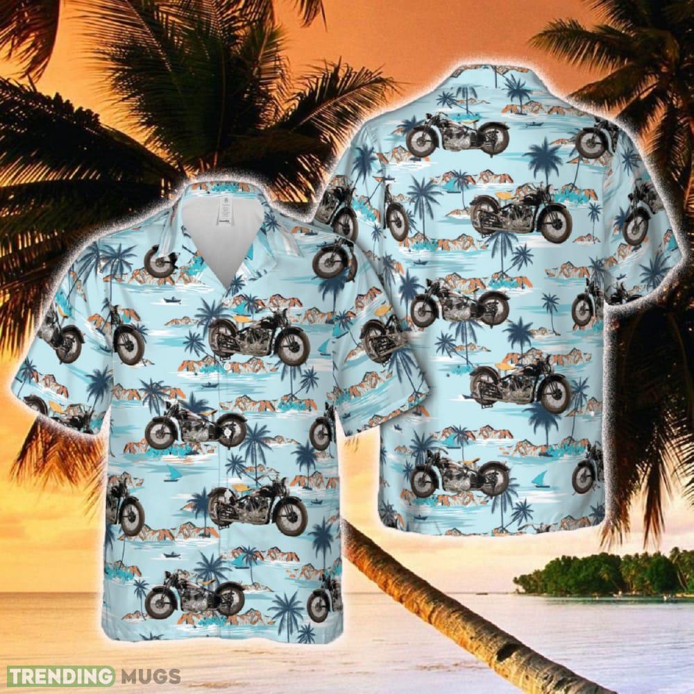 1939 Crocker 'Big Tank' Motorcycle Hawaiian Shirt Hawaiian Shirt 1939 Crocker 'Big Tank' Motorcycle Hawaiian Shirt - 1939 Crocker 'Big Tank' Motorcycle Hawaiian Shirt