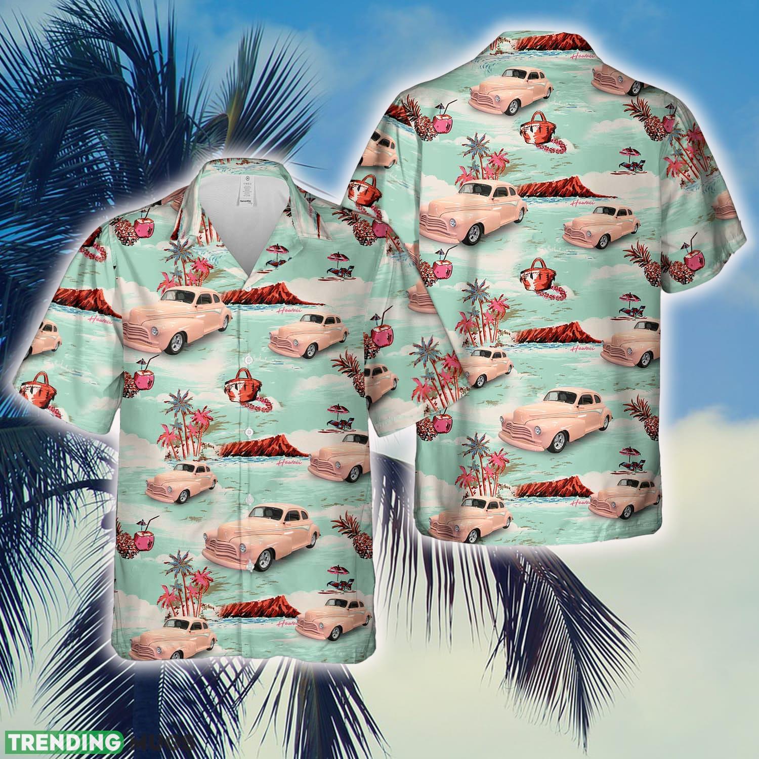 1946 Chevrolet Fleetmaster Coupe Streetrod Hawaiian Shirt - 1946 Chevrolet Fleetmaster Coupe Streetrod Hawaiian Shirt 1946 Chevrolet Fleetmaster Coupe Streetrod Hawaiian Shirt - 1946 Chevrolet Fleetmaster Coupe Streetrod Hawaiian Shirt