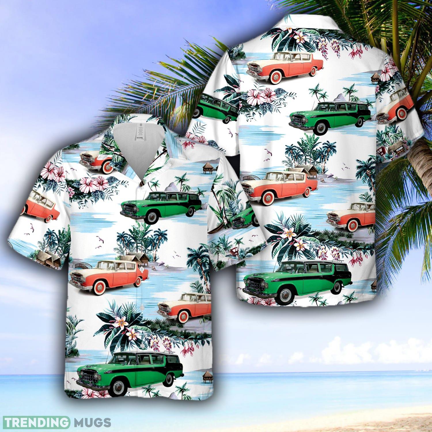 1956 Nash Rambler Hawaiian Shirt - 1956 Nash Rambler Hawaiian Shirt 1956 Nash Rambler Hawaiian Shirt - 1956 Nash Rambler Hawaiian Shirt