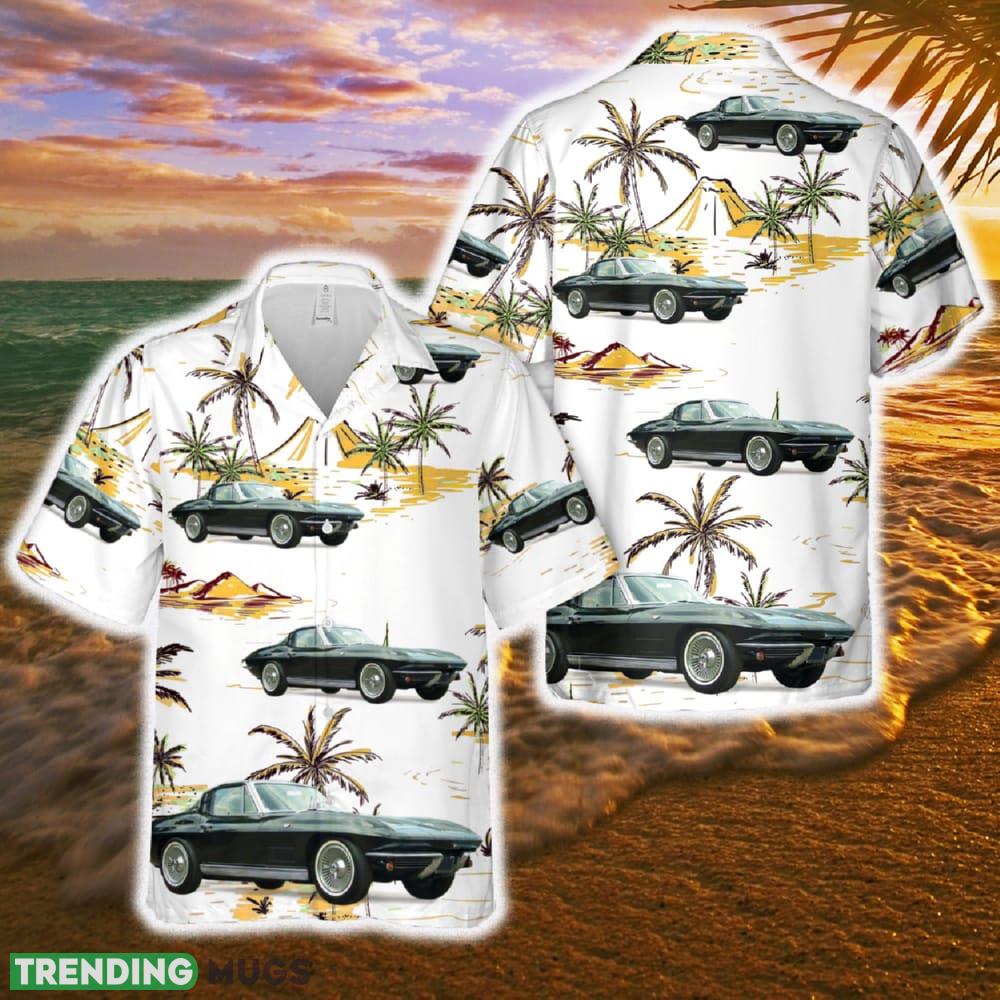 1963 Chevrolet Corvette Hawaiian Shirt For Men Women Gift Aloha Beach Holiday - 1963 Chevrolet Corvette Hawaiian Shirt For Men Women Gift Aloha Beach Holiday