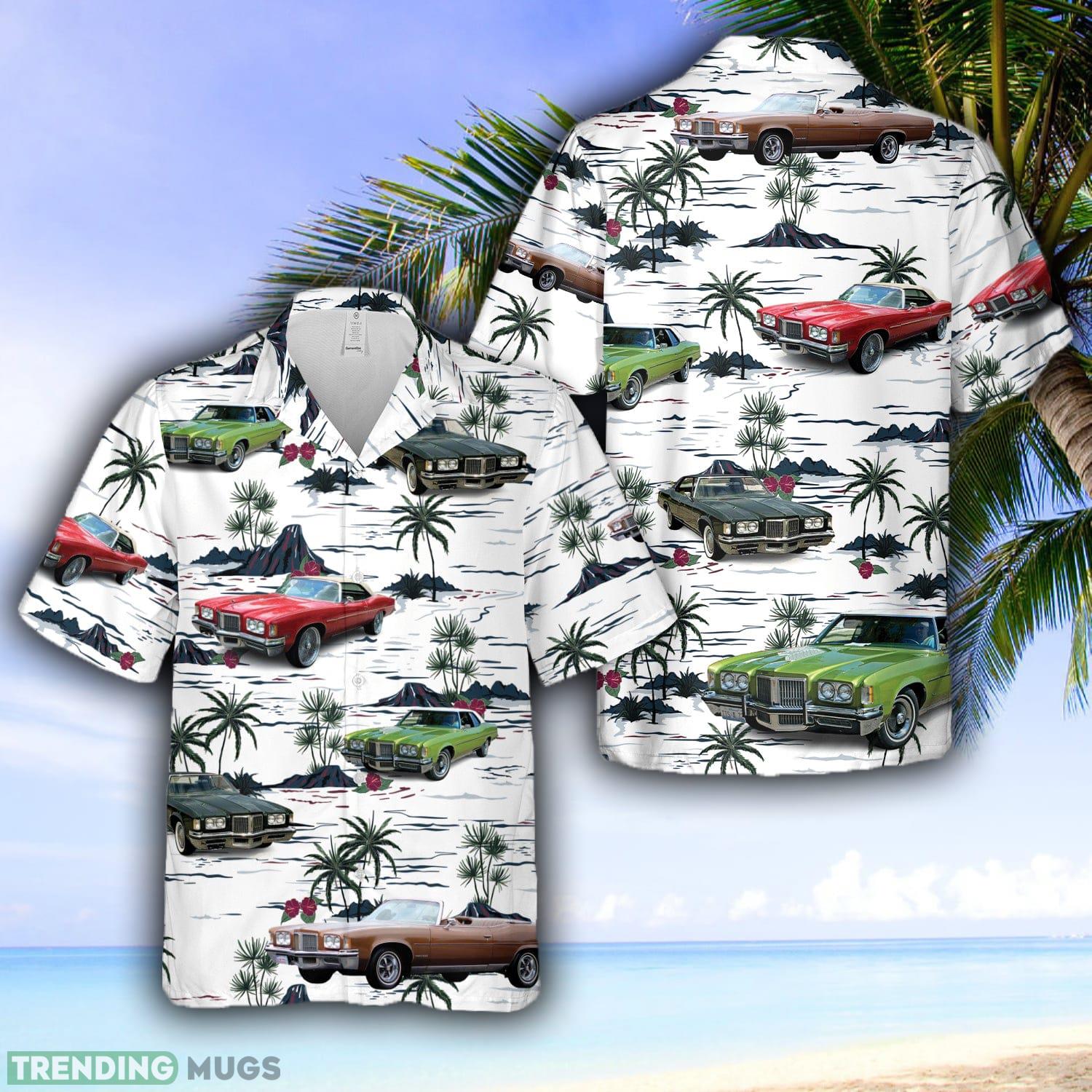 1972 Pontiac Grandeville Hawaiian Shirt - 1972 Pontiac Grandeville Hawaiian Shirt