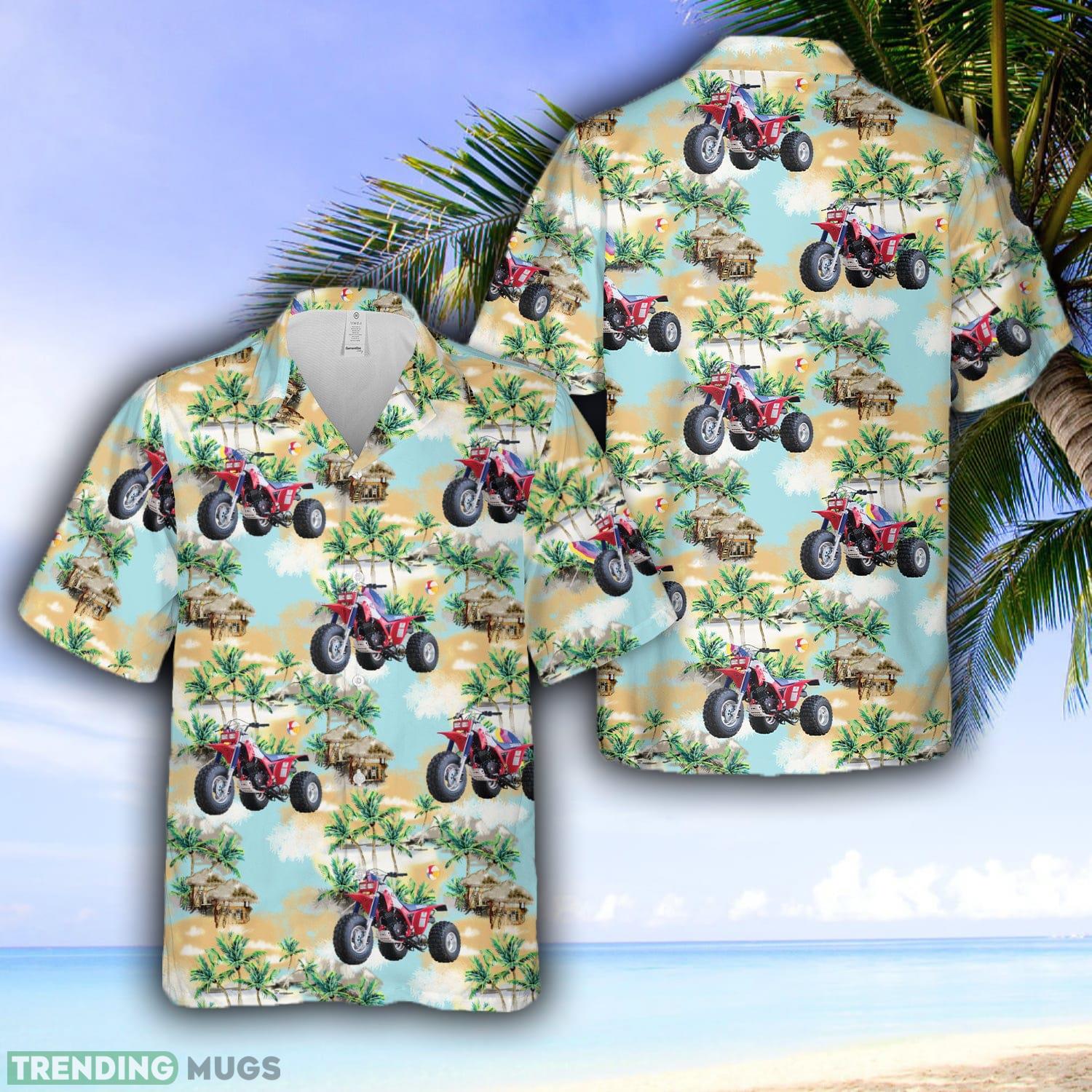 1985 Honda ATC 350X Hawaiian Shirt - 1985 Honda ATC 350X Hawaiian Shirt