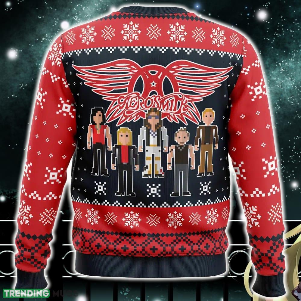 Aerosmith Ugly Christmas Sweater Funny Gift Ideas Christmas 3D Sweater Aerosmith Ugly Christmas Sweater Funny Gift Ideas Christmas 3D Sweater