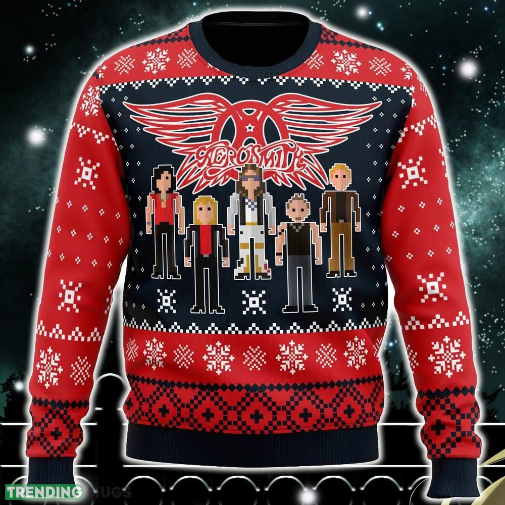 Aerosmith Ugly Christmas Sweater Funny Gift Ideas Christmas - Aerosmith Ugly Christmas Sweater_1 Aerosmith Ugly Christmas Sweater Funny Gift Ideas Christmas - Aerosmith Ugly Christmas Sweater_1