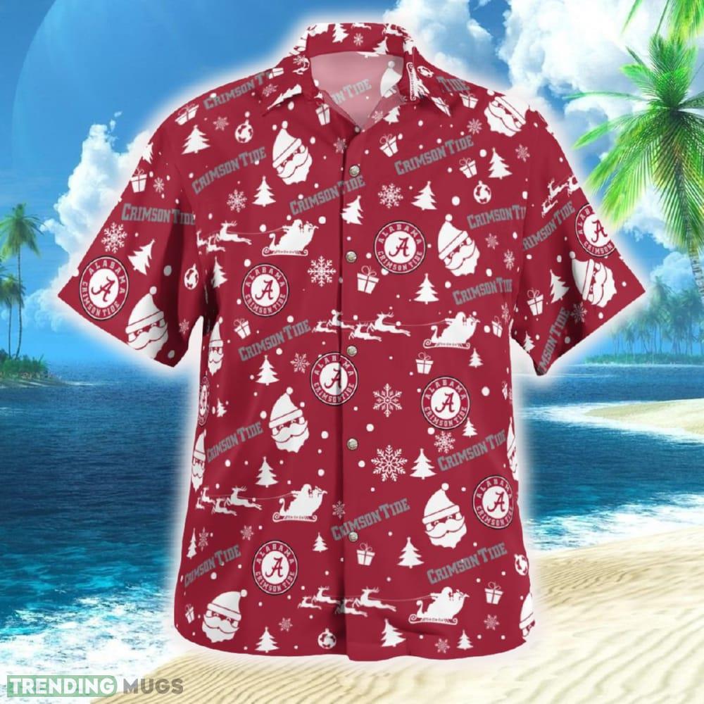 Alabama Crimson Tide Christmas Hawaiian Shirt Beach Gift Fans For Men And Women Hawaiian Shirt Alabama Crimson Tide Christmas Hawaiian Shirt Beach Gift Fans For Men And Women Hawaiian Shirt