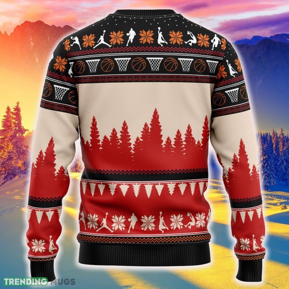 All I Want For Is More Time For Basketball Ugly Christmas Sweater For Fans Gift Holidays Men And Women 3D Sweater All I Want For Is More Time For Basketball Ugly Christmas Sweater For Fans Gift Holidays Men And Women 3D Sweater