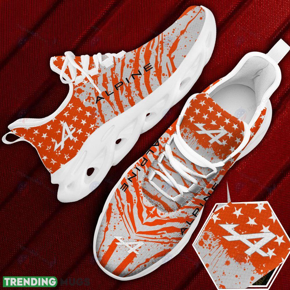 Alpine Car And Motorcycle Racing Chunky Shoes Orange Max Soul Sneakers For Men Women - Alpine Car And Motorcycle Racing Orange Max Soul Shoes Photo 1 Alpine Car And Motorcycle Racing Chunky Shoes Orange Max Soul Sneakers For Men Women - Alpine Car And Motorcycle Racing Orange Max Soul Shoes Photo 1