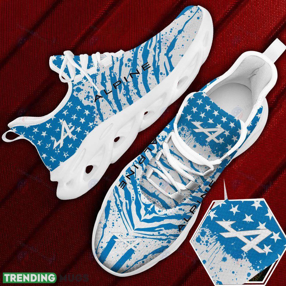 Alpine Car And Motorcycle Racing Chunky Sneaker Blue Max Soul Shoes Gift For Fans - Alpine Car And Motorcycle Racing Blue Max Soul Shoes Photo 1 Alpine Car And Motorcycle Racing Chunky Sneaker Blue Max Soul Shoes Gift For Fans - Alpine Car And Motorcycle Racing Blue Max Soul Shoes Photo 1