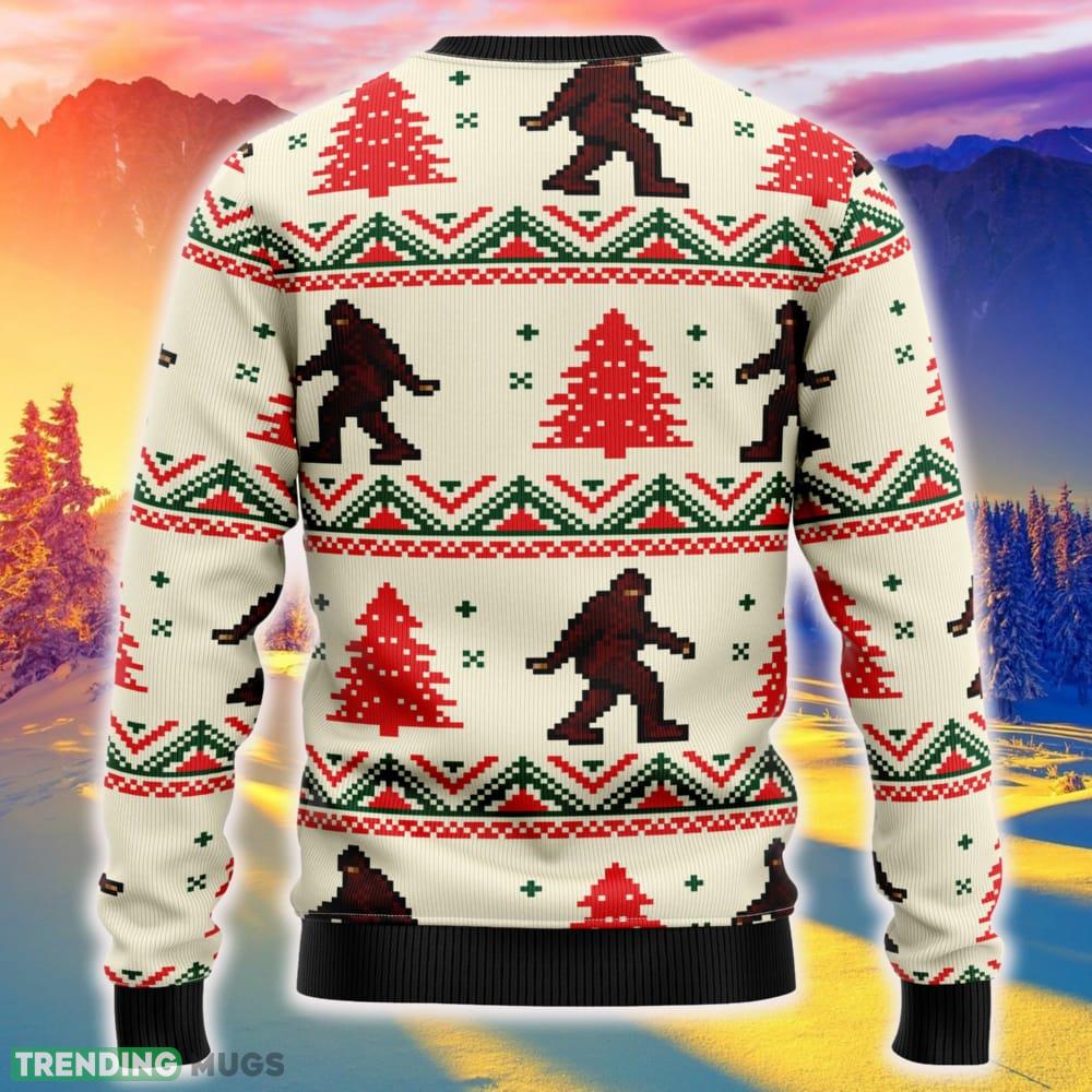 Amazing Bigfoot Ugly Christmas Sweater For Fans Gift Holidays Men And Women 3D Sweater Amazing Bigfoot Ugly Christmas Sweater For Fans Gift Holidays Men And Women 3D Sweater
