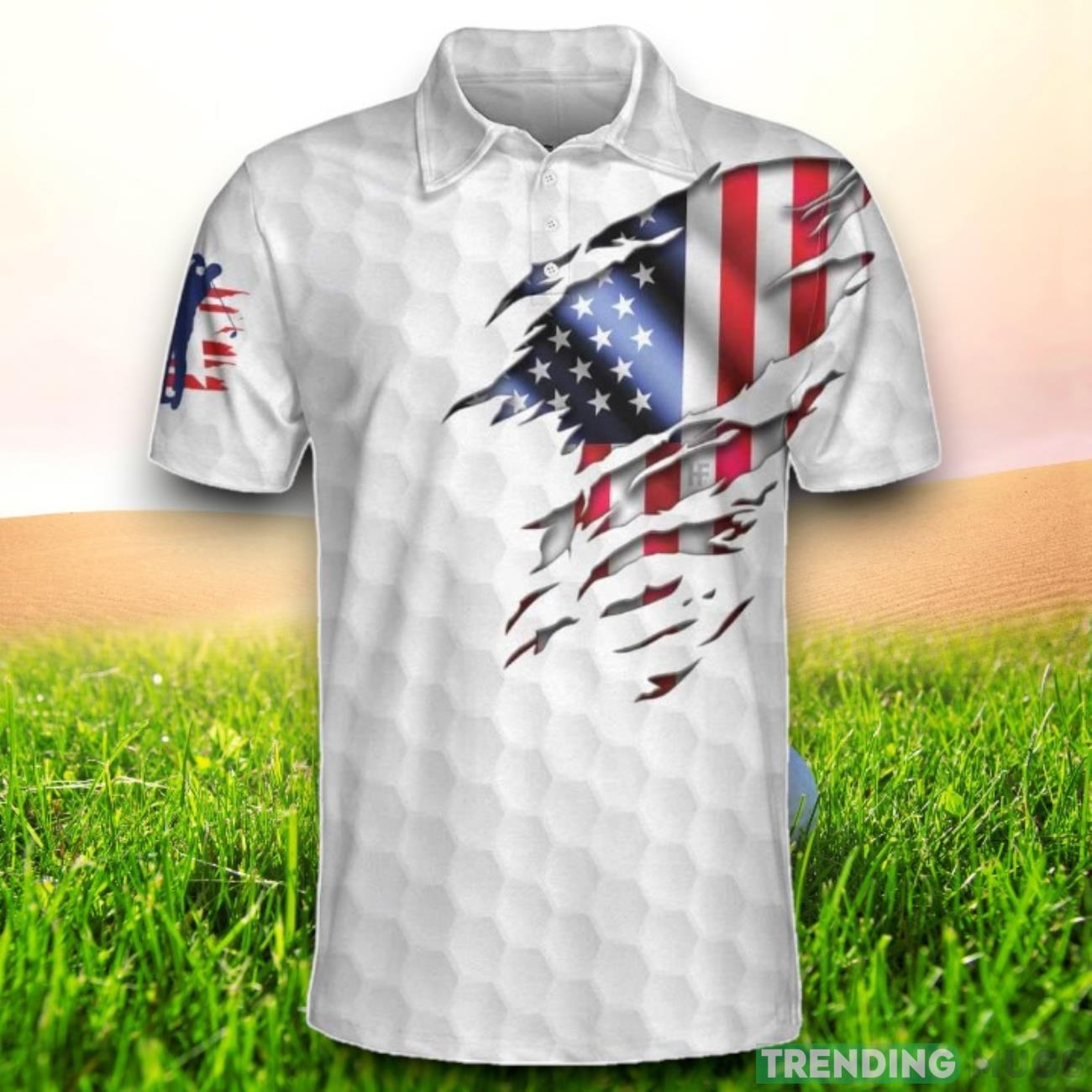 American Eagle Flag Golf Short Sleeve Polo Shirt Polo Shirts For Men And Women American Flag Polo Shirt Product Photo 1 American Eagle Flag Golf Short Sleeve Polo Shirt Polo Shirts For Men And Women American Flag Polo Shirt Product Photo 1