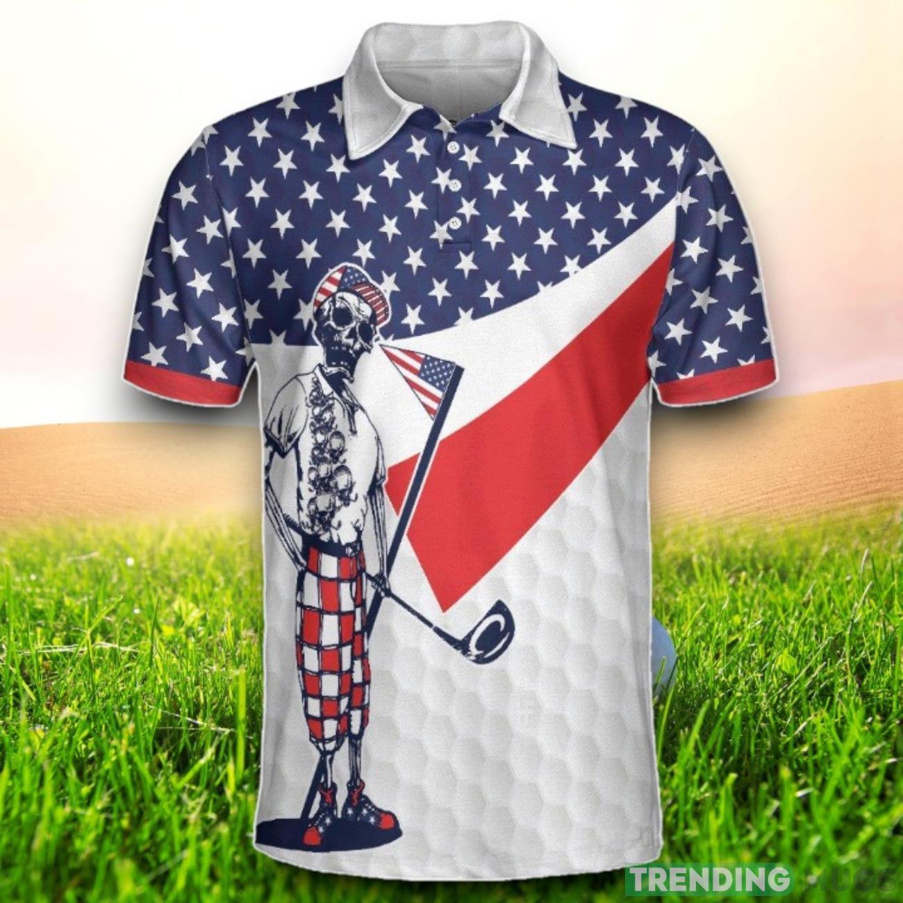 American Golf Skull Short Sleeve Polo Shirt Polo Shirts For Men And Women Golf Polo Shirt Product Photo 1 American Golf Skull Short Sleeve Polo Shirt Polo Shirts For Men And Women Golf Polo Shirt Product Photo 1