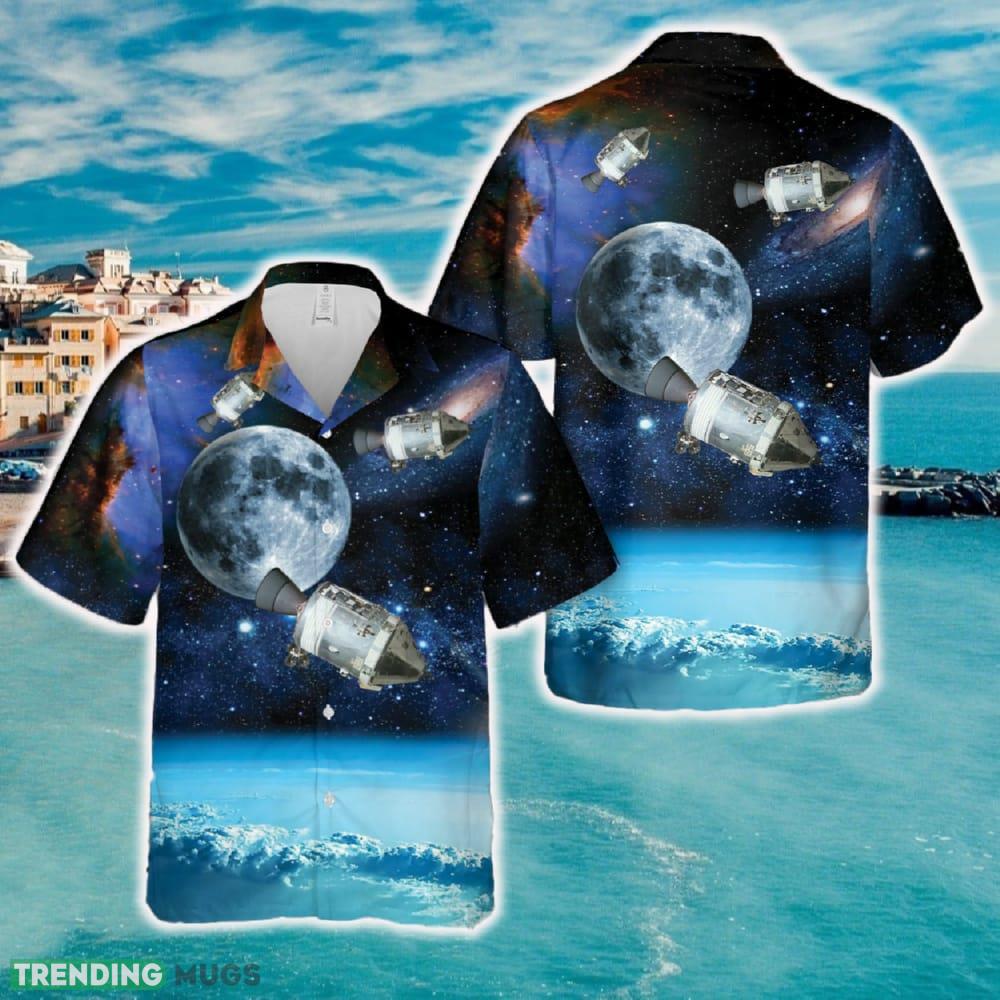 Apollo CSM Hawaiian Shirt - Apollo CSM Hawaiian Shirt Apollo CSM Hawaiian Shirt - Apollo CSM Hawaiian Shirt