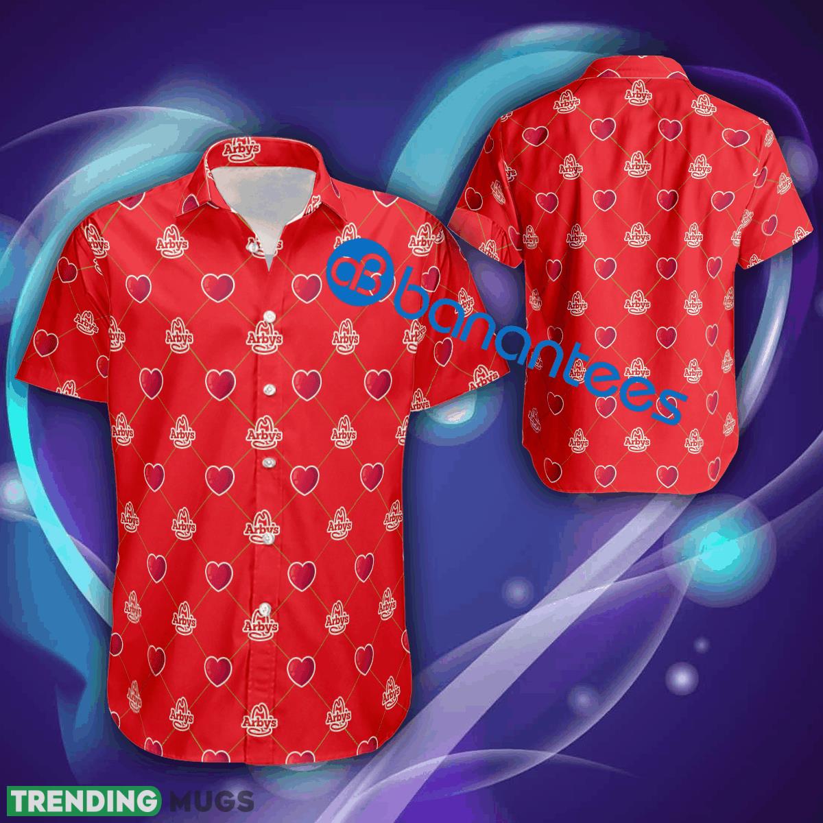 arby_s Logo Heart Pattern Valentines AOP Hawaiian Shirt For Men And Women - arby_s Logo Heart Pattern Valentines AOP Hawaiian Shirt For Men And Women arby_s Logo Heart Pattern Valentines AOP Hawaiian Shirt For Men And Women - arby_s Logo Heart Pattern Valentines AOP Hawaiian Shirt For Men And Women