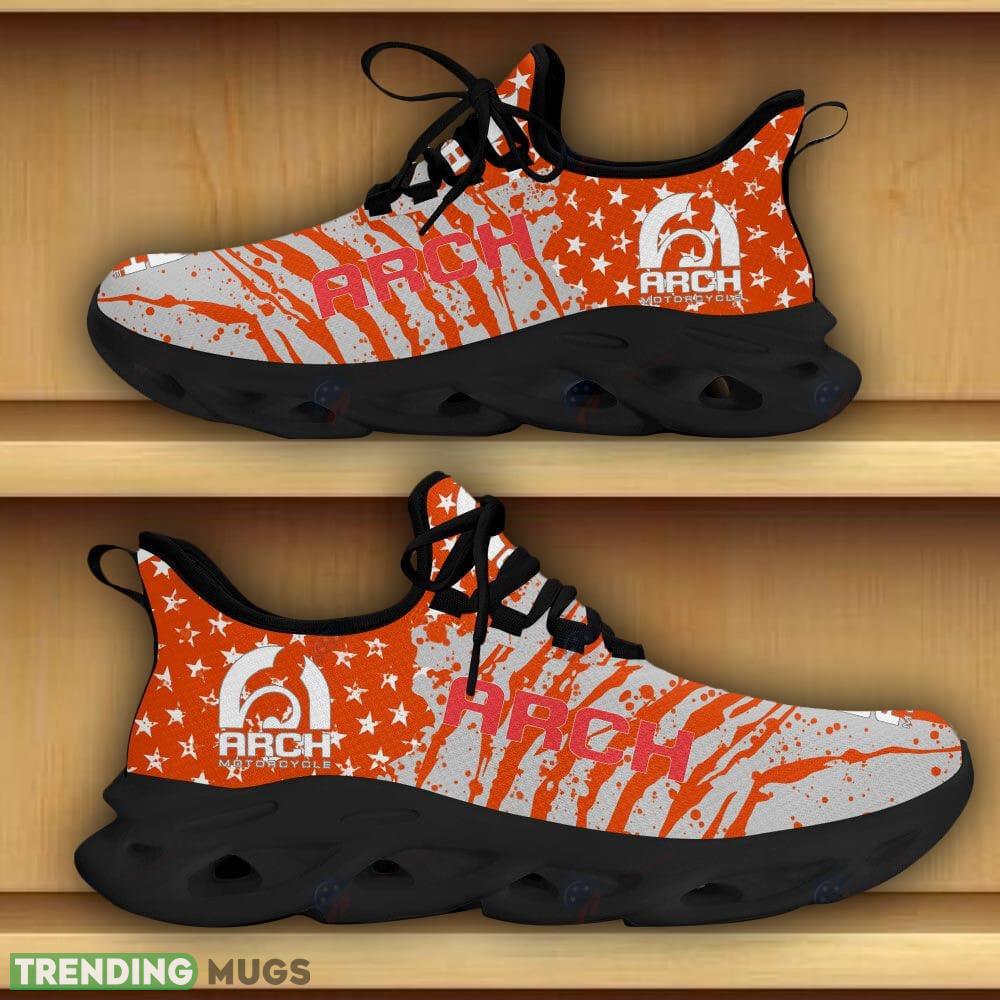 Arch Car And Motorcycle Racing Sport Sneaker Orange Max Soul Shoes Gift For Fans Max Soul Arch Car And Motorcycle Racing Sport Sneaker Orange Max Soul Shoes Gift For Fans Max Soul