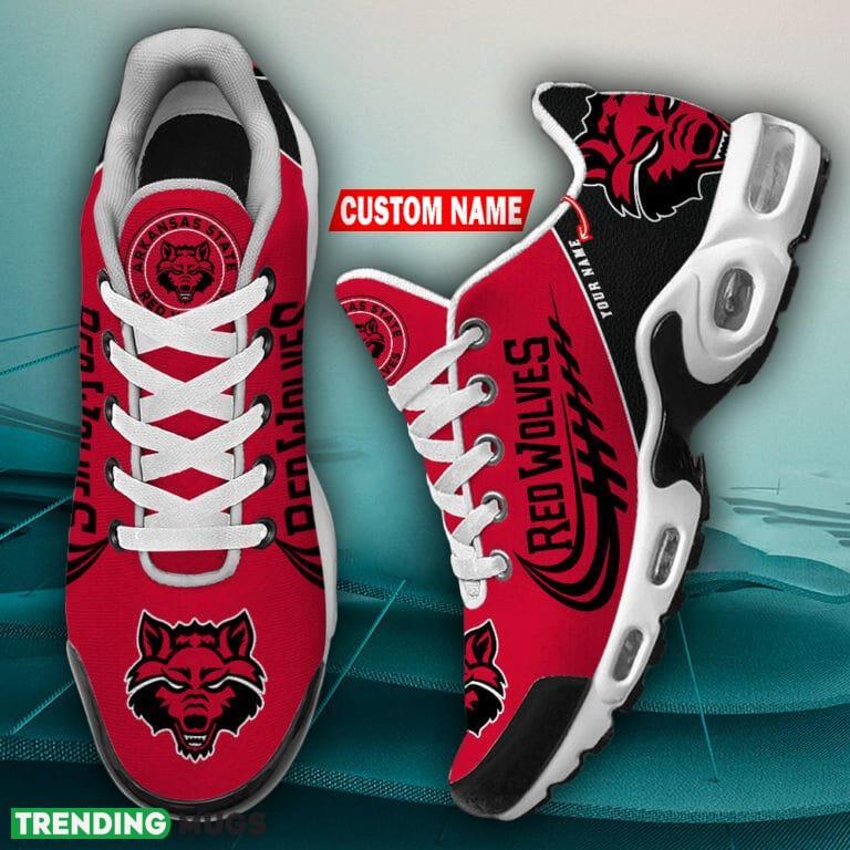 Arkansas State Red Wolves Air Cushion Sports Shoes Men Women TN Sneakers Custom Name Running Shoes Arkansas State Red Wolves Air Cushion Sports Shoes Men Women TN Sneakers Custom Name Running Shoes