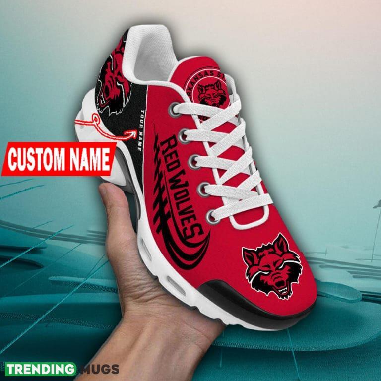 Arkansas State Red Wolves Air Cushion Sports Shoes Men Women TN Sneakers Custom Name - Arkansas State Red Wolves Air Cushion Sports Shoes Gift Men Women TN Sneakers Photo 1 Arkansas State Red Wolves Air Cushion Sports Shoes Men Women TN Sneakers Custom Name - Arkansas State Red Wolves Air Cushion Sports Shoes Gift Men Women TN Sneakers Photo 1