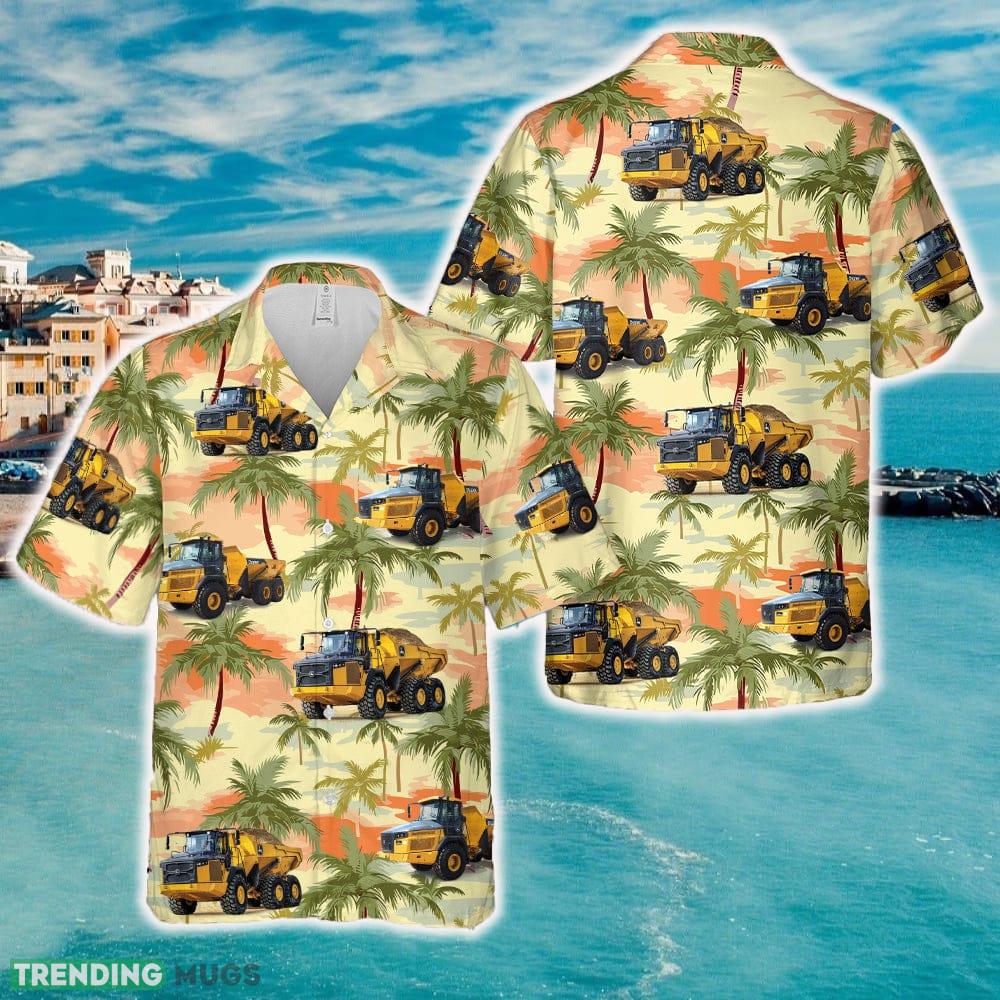 Articulated Dump Truck Hawaiian Shirt - Articulated Dump Truck Hawaiian Shirt Articulated Dump Truck Hawaiian Shirt - Articulated Dump Truck Hawaiian Shirt
