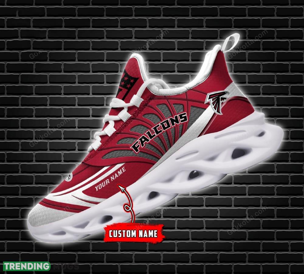 Atlanta Falcons Max Soul Shoes Imagery Gift For Men And Women Chunky Sneakers Custom Name Max Soul Atlanta Falcons Max Soul Shoes Imagery Gift For Men And Women Chunky Sneakers Custom Name Max Soul