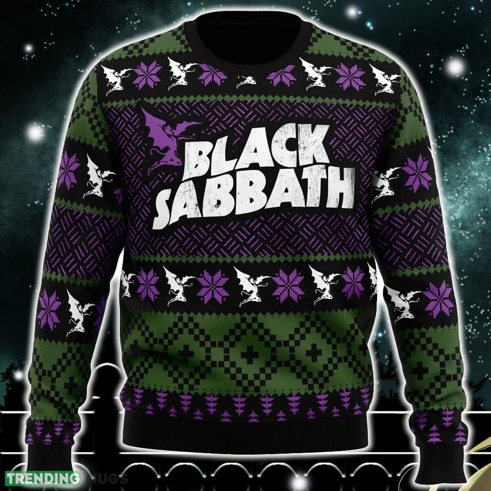 Black Sabbath Ugly Christmas Sweater Funny Gift Ideas Christmas - Black Sabbath Ugly Christmas Sweater_1