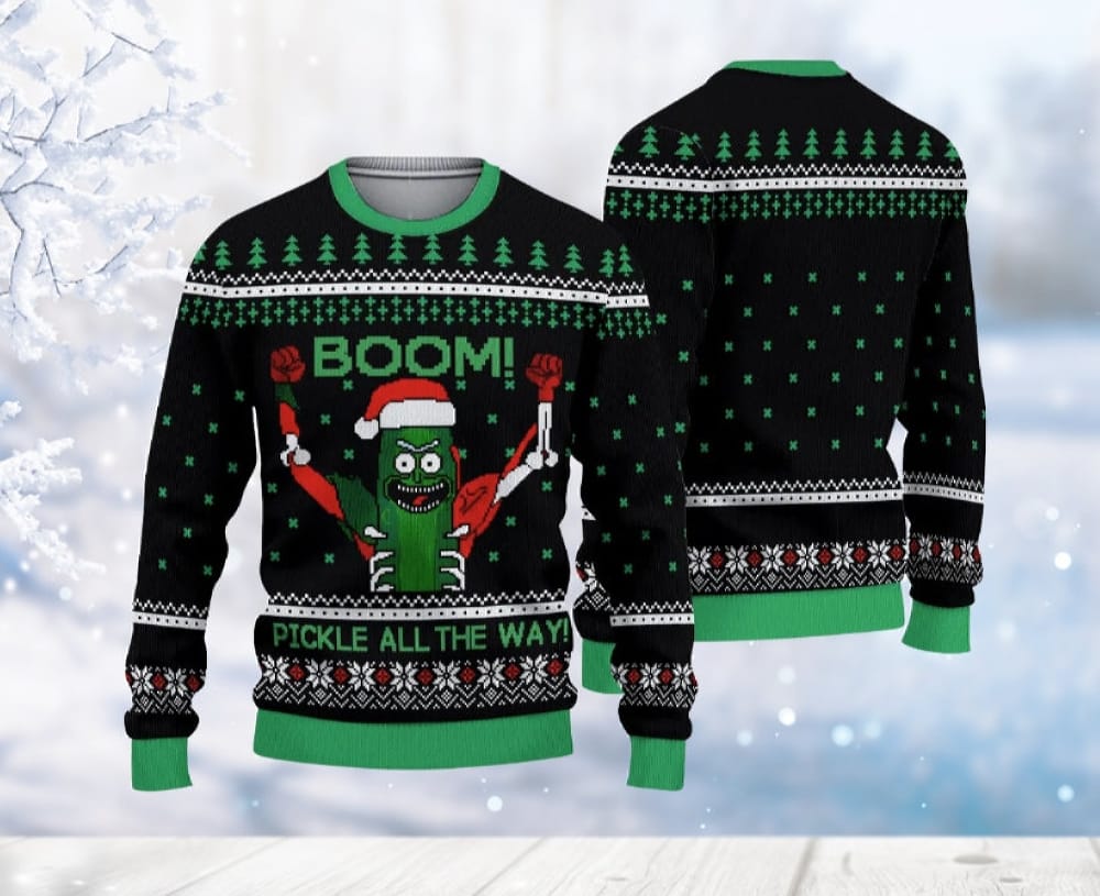 Boom P rick All The Way Ugly Christmas Sweater Boom All The Way Xmas Sweater Xmas Gifts Ugly Christmas Pattern Christmas Gift - 021223-112132 Boom P rick All The Way Ugly Christmas Sweater Boom All The Way Xmas Sweater Xmas Gifts Ugly Christmas Pattern Christmas Gift - 021223-112132
