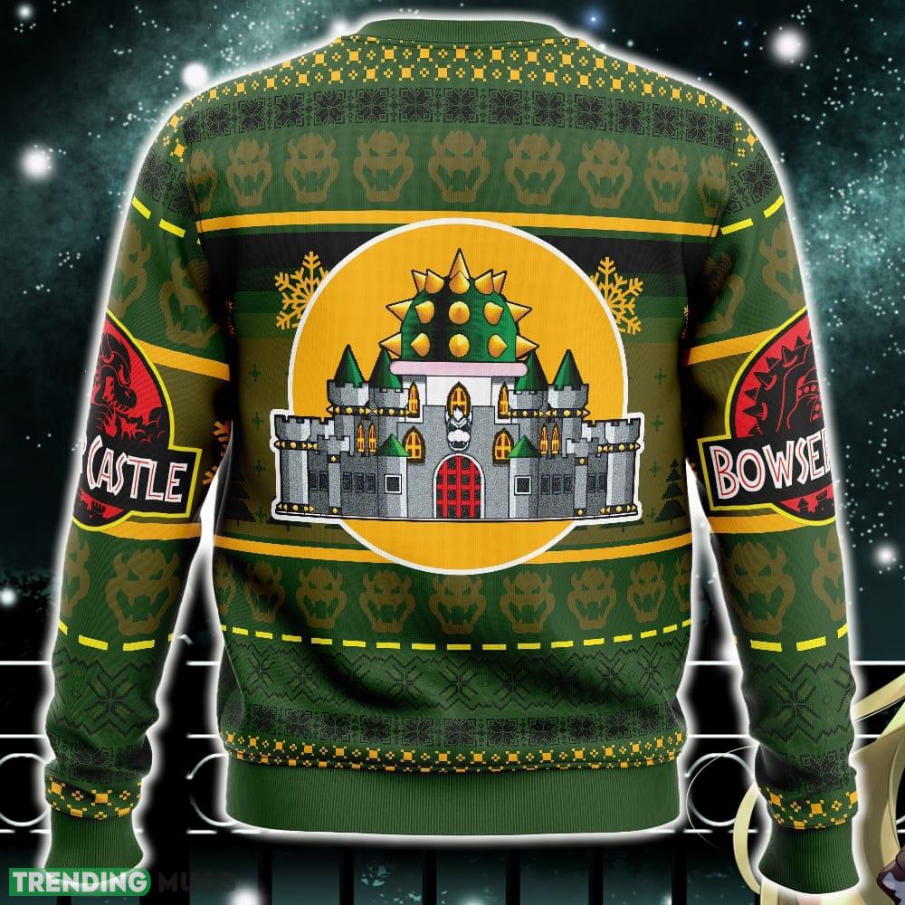 Bowser Castle Super Mario Bros Ugly Christmas Sweater Funny Gift Ideas Christmas 3D Sweater Bowser Castle Super Mario Bros Ugly Christmas Sweater Funny Gift Ideas Christmas 3D Sweater