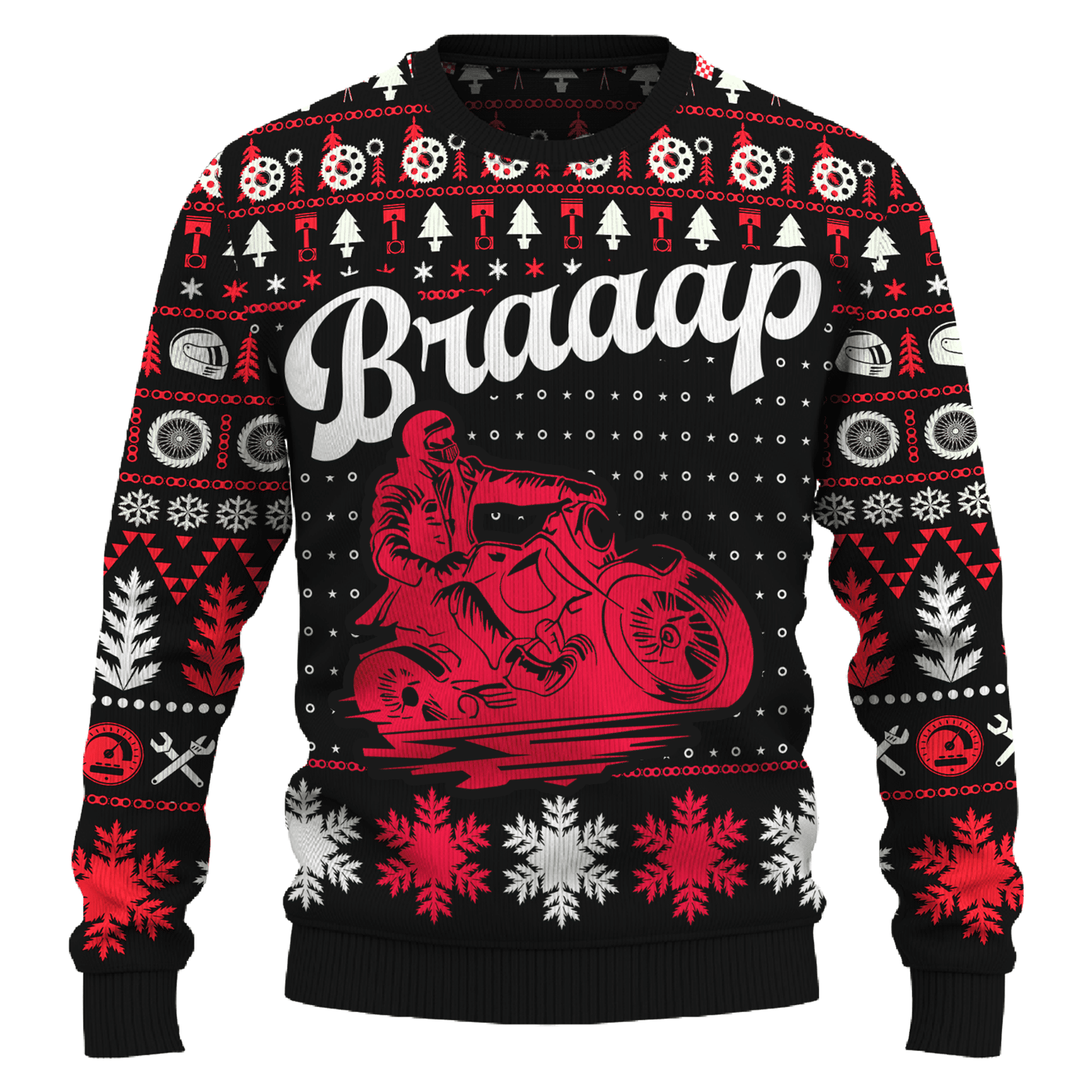 Braaap Cruiser Motorcycle Knitted Motorcross Sweater Gift Fans For Men And Women Christmas - Braaap Cruiser Motorcycle Ugly Christmas Sweater_ 1 Braaap Cruiser Motorcycle Knitted Motorcross Sweater Gift Fans For Men And Women Christmas - Braaap Cruiser Motorcycle Ugly Christmas Sweater_ 1