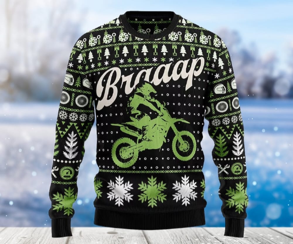 Braaap Moto Ugly Christmas Sweater Woman Sweater Xmas Gifts Unisex Ugly Christmas Sweater Christmas Gift Gift for Family Friend - 021223-112228 Braaap Moto Ugly Christmas Sweater Woman Sweater Xmas Gifts Unisex Ugly Christmas Sweater Christmas Gift Gift for Family Friend - 021223-112228