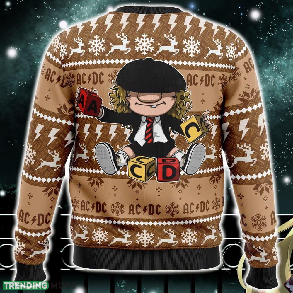 Brian Johnson ACDC Ugly Christmas Sweater Funny Gift Ideas Christmas 3D Sweater Brian Johnson ACDC Ugly Christmas Sweater Funny Gift Ideas Christmas 3D Sweater