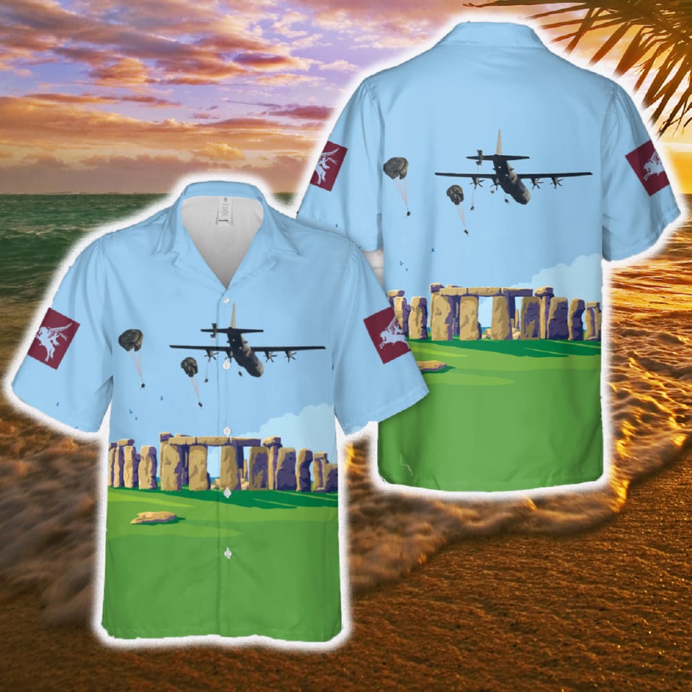 British Army Paratroopers from 16 Air Assault Brigade jump from a Royal Air Force C-130 Hercules Hawaiian Shirt Men And Women Gift Aloha Beach Holiday - 221223-114958 British Army Paratroopers from 16 Air Assault Brigade jump from a Royal Air Force C-130 Hercules Hawaiian Shirt Men And Women Gift Aloha Beach Holiday - 221223-114958