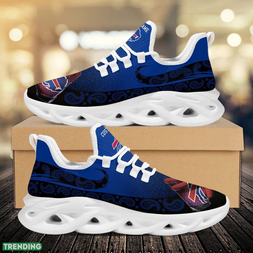 Buffalo Bills Custom Name Sport Max Soul Sneaker Shoes For Fans - Buffalo Bills Sport Max Soul Sneaker Shoes_1 Buffalo Bills Custom Name Sport Max Soul Sneaker Shoes For Fans - Buffalo Bills Sport Max Soul Sneaker Shoes_1