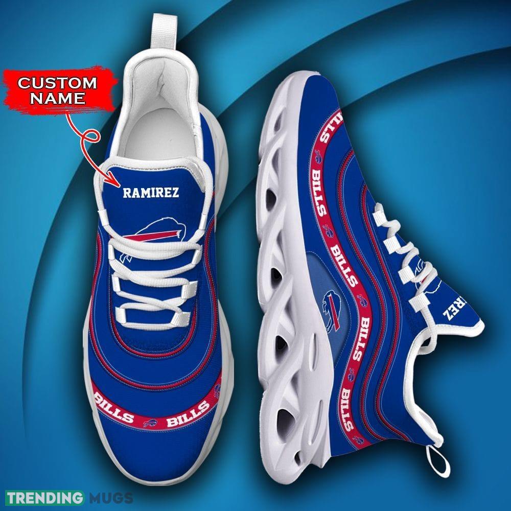 Buffalo Bills Max Soul Shoes Luxury Custom Name Max Soul Buffalo Bills Max Soul Shoes Luxury Custom Name Max Soul