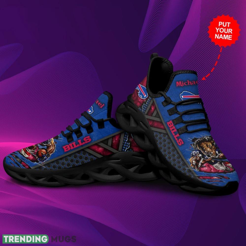 Buffalo Bills Organic Custom Name Max Soul Shoes Luxury NFL Clunky For Men Women Gift Max Soul Buffalo Bills Organic Custom Name Max Soul Shoes Luxury NFL Clunky For Men Women Gift Max Soul